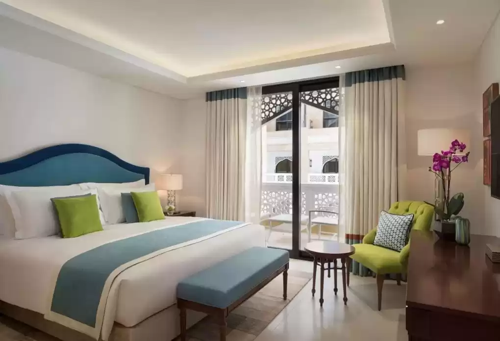 Residencial Listo Propiedad 1 dormitorio F / F Apartamentos del Hotel  alquiler en Doha #16483 - 1  image 