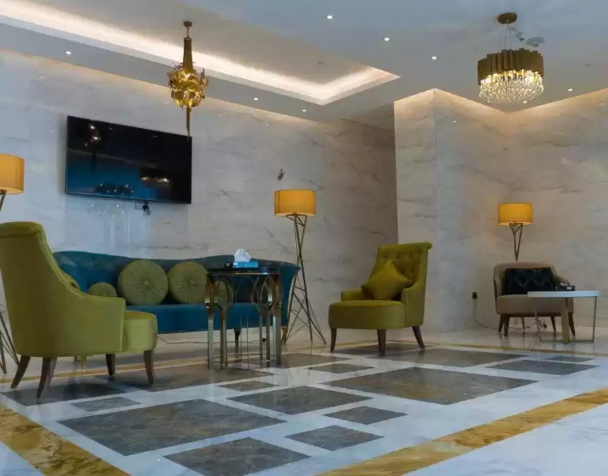 Residencial Listo Propiedad 1 + habitación de servicio F / F Apartamentos del Hotel  alquiler en al-sad , Doha #16487 - 1  image 