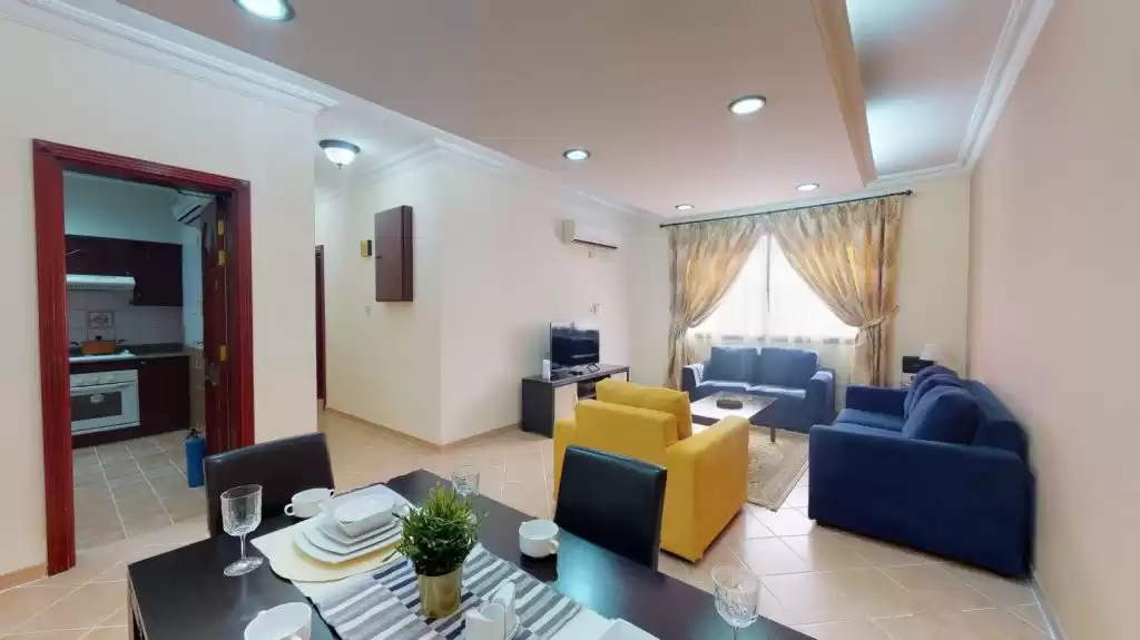 Residential Ready Property 3 Bedrooms F/F Apartment  for rent in Al Sadd , Doha #16632 - 1  image 