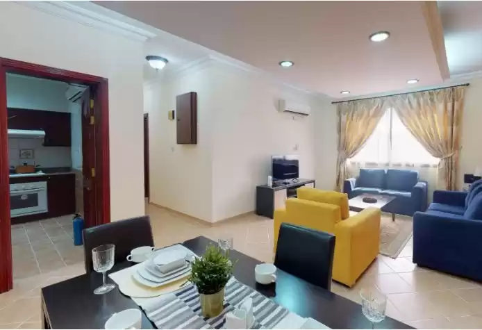 Wohn Klaar eigendom 3 Schlafzimmer F/F Wohnung  zu vermieten in Al Sadd , Doha #16673 - 1  image 