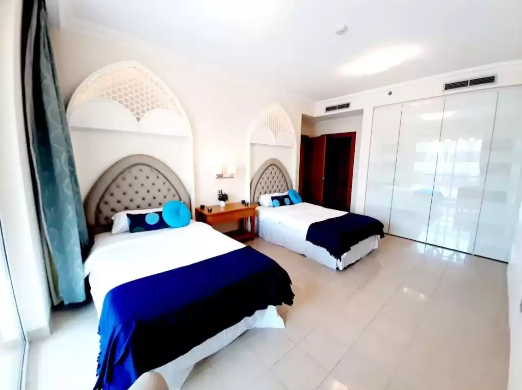 Residencial Listo Propiedad 2 dormitorios F / F Chalet  alquiler en al-sad , Doha #17010 - 1  image 