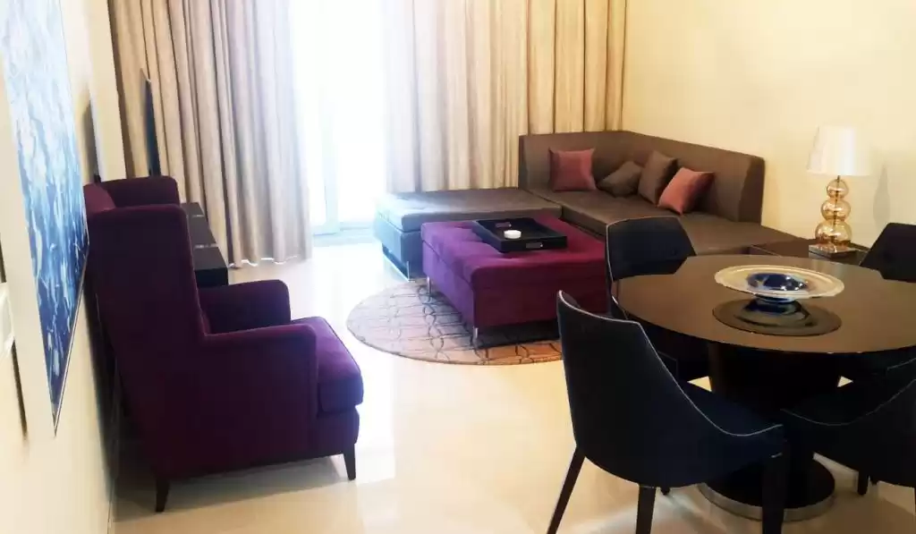 Residencial Listo Propiedad 2 dormitorios F / F Apartamento  alquiler en al-sad , Doha #17032 - 1  image 