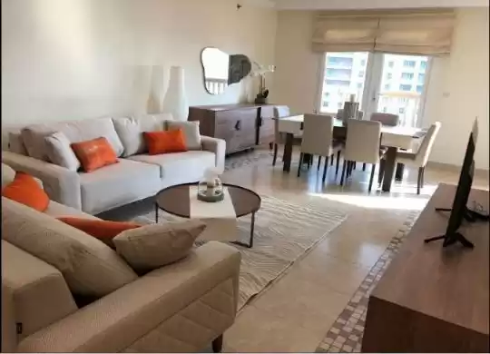 Residential Ready Property 2 Bedrooms F/F Apartment  for rent in Al Sadd , Doha #17072 - 1  image 