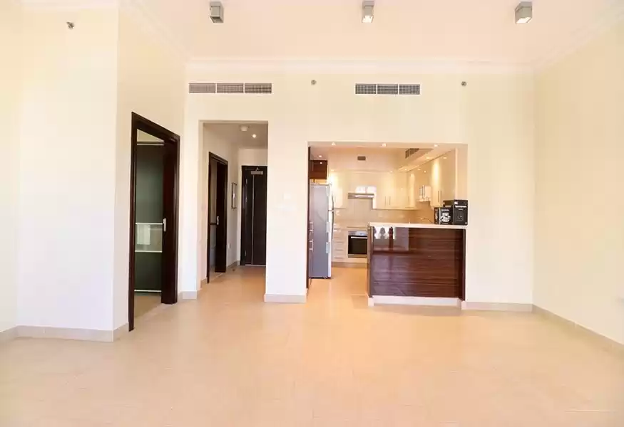 Wohn Klaar eigendom 1 Schlafzimmer S/F Wohnung  zu vermieten in Al Sadd , Doha #17230 - 1  image 