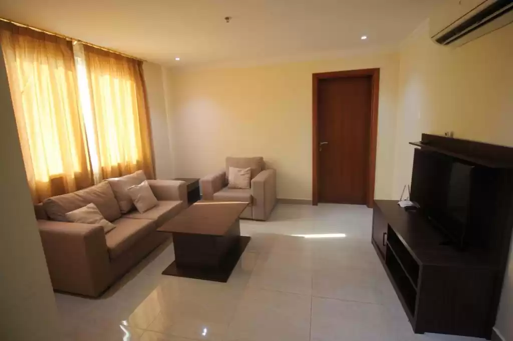 Residential Ready Property 1 Bedroom F/F Apartment  for rent in Al Sadd , Doha #17247 - 1  image 