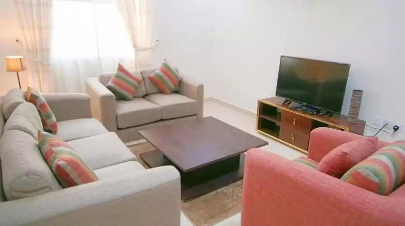 Wohn Klaar eigendom 2 Schlafzimmer F/F Wohnung  zu vermieten in Al Sadd , Doha #17323 - 1  image 