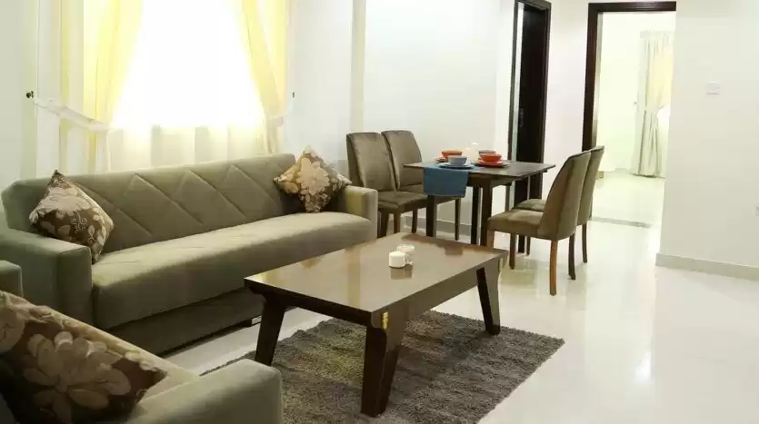 Résidentiel Propriété prête 1 chambre F / F Appartement  a louer au Al-Sadd , Doha #17375 - 1  image 