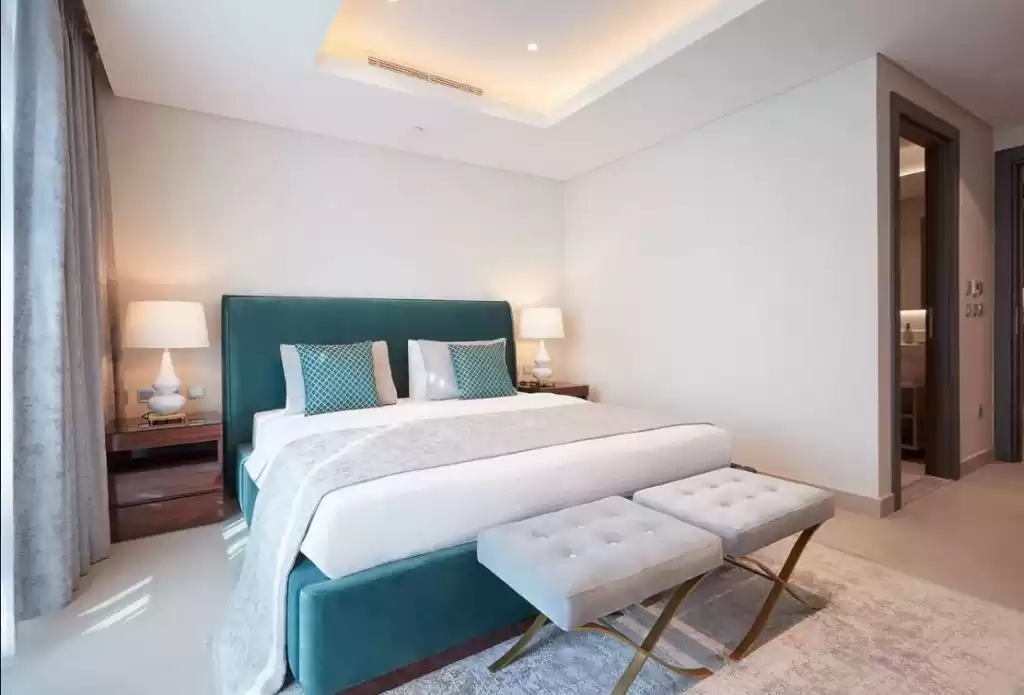 yerleşim Hazır Mülk 2 yatak odası F/F şehir evi  kiralık içinde Al Sadd , Doha #17409 - 1  image 