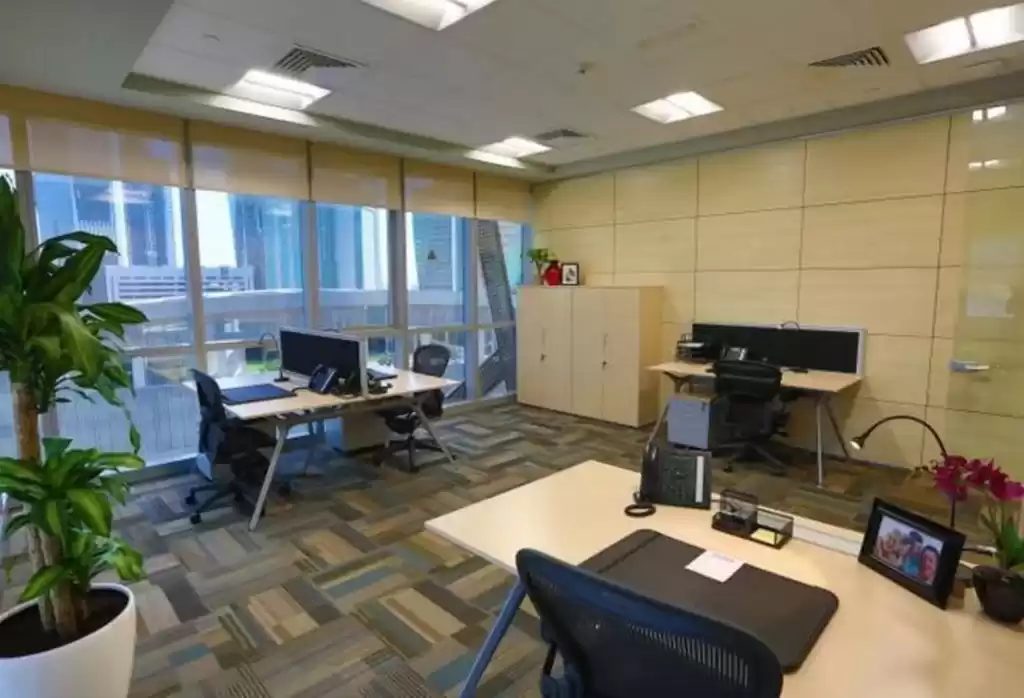 Commercial Ready Property F/F Office  for rent in Al Sadd , Doha #17627 - 1  image 