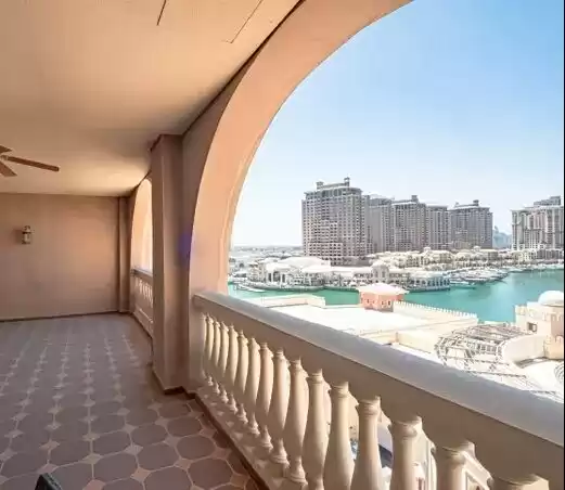 Wohn Klaar eigendom 1 Schlafzimmer F/F Wohnung  zu vermieten in Al Sadd , Doha #17760 - 1  image 
