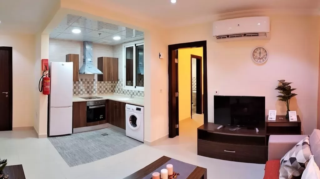 Residential Ready Property 1 Bedroom F/F Apartment  for rent in Fereej-Abdul-Aziz , Doha-Qatar #17799 - 3  image 