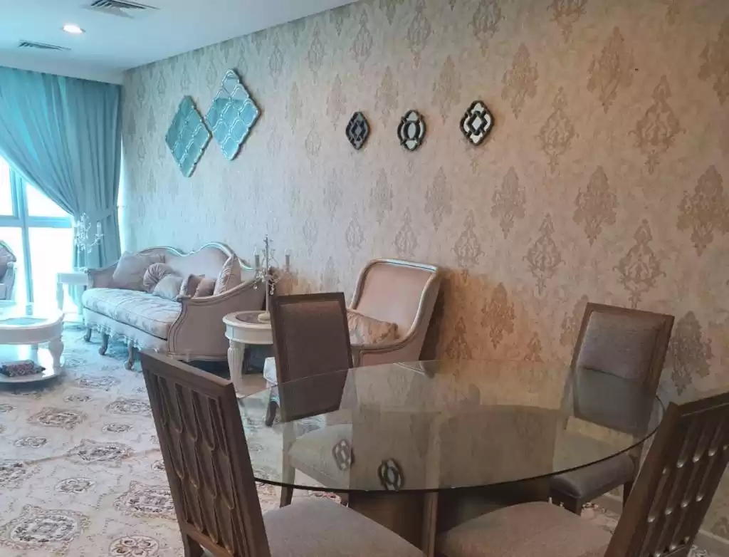 Wohn Klaar eigendom 2 Schlafzimmer F/F Wohnung  zu vermieten in Al Sadd , Doha #17905 - 1  image 
