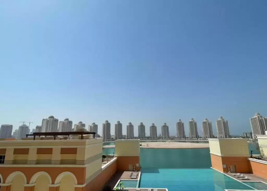 Residential Ready Property Studio F/F Apartment  for rent in Doha #18048 - 1  image 