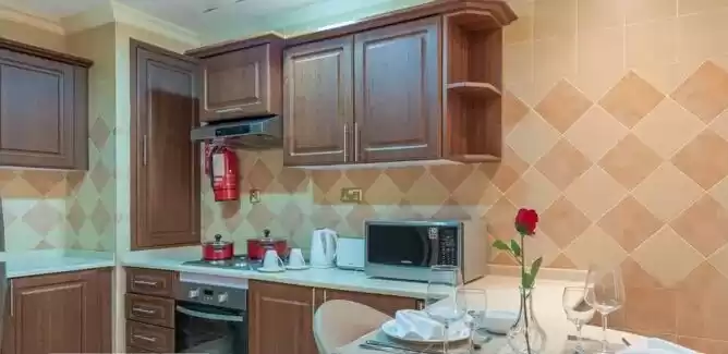 Residential Ready Property 1 Bedroom F/F Apartment  for rent in Al Sadd , Doha #18369 - 1  image 