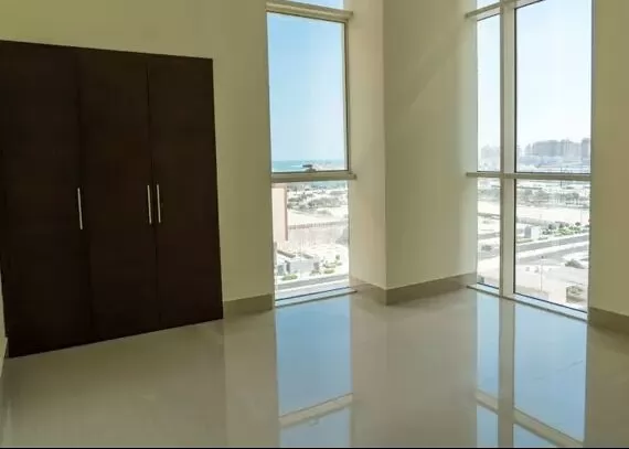 Residential Ready Property 2 Bedrooms U/F Apartment  for rent in Lusail , Doha-Qatar #18511 - 1  image 