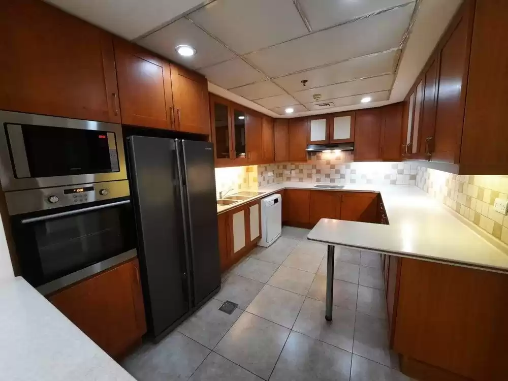 Wohn Klaar eigendom 2 Schlafzimmer S/F Wohnung  zu vermieten in Doha #18544 - 1  image 