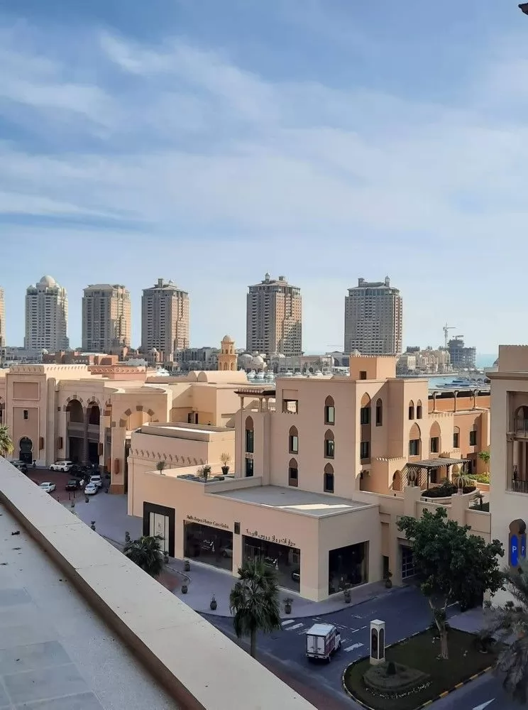 Residential Ready Property 2 Bedrooms S/F Apartment  for rent in Doha-Qatar #18545 - 1  image 