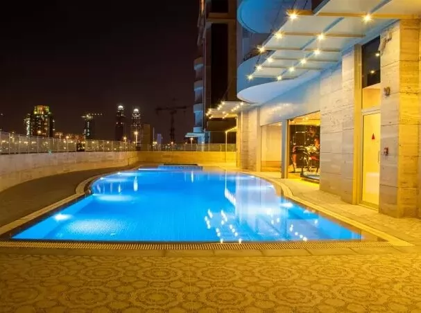 Residential Ready Property 2 Bedrooms S/F Apartment  for rent in Lusail , Doha-Qatar #18568 - 1  image 
