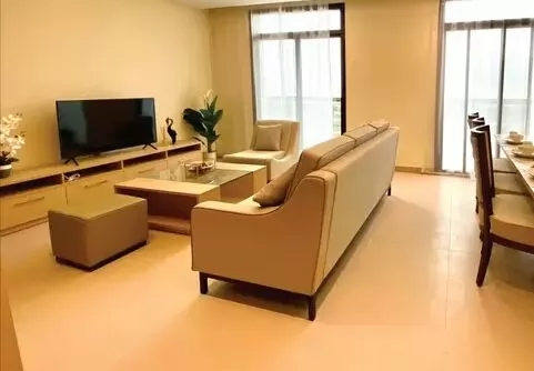 Residential Ready Property 2 Bedrooms F/F Apartment  for rent in Lusail , Doha-Qatar #18589 - 1  image 