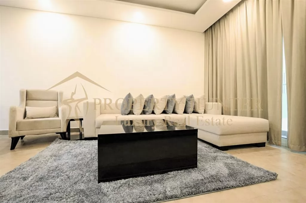 Residential Developed 1 Bedroom F/F Apartment  for sale in Lusail , Doha-Qatar #18679 - 2  image 
