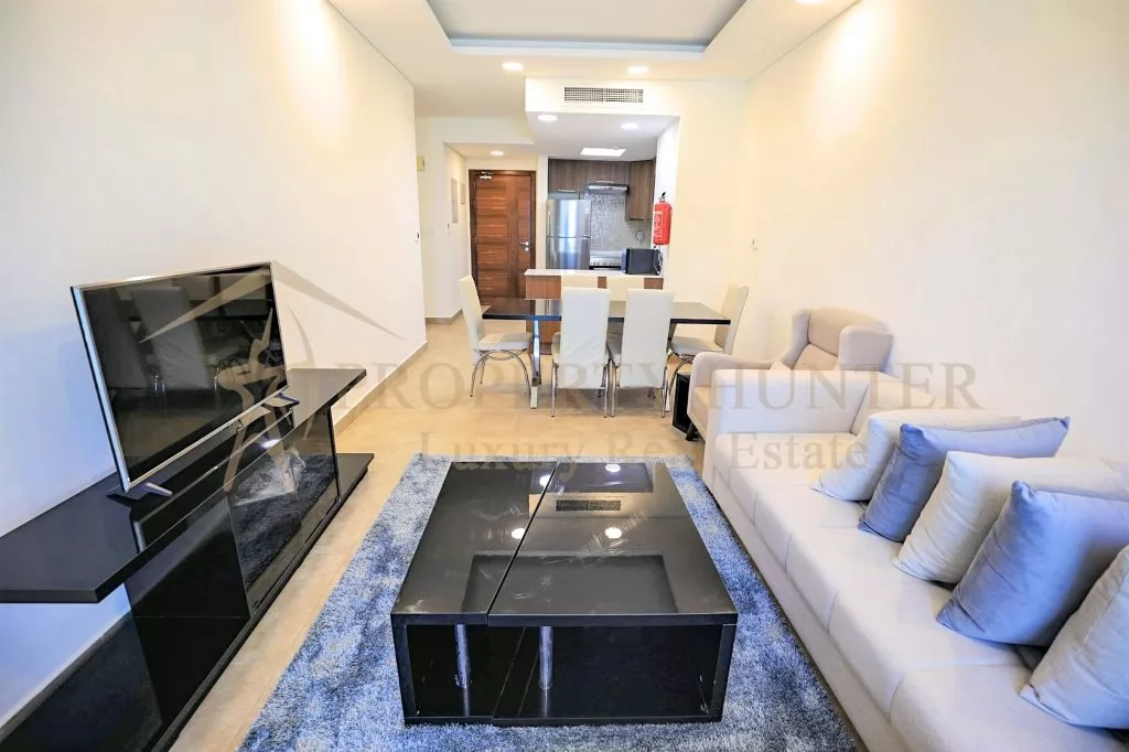Residential Developed 1 Bedroom F/F Apartment  for sale in Lusail , Doha-Qatar #18679 - 3  image 