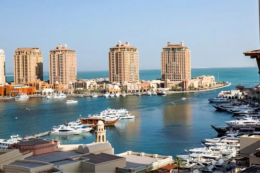 Residential Ready Property 2 Bedrooms S/F Apartment  for sale in The-Pearl-Qatar , Doha-Qatar #18811 - 1  image 