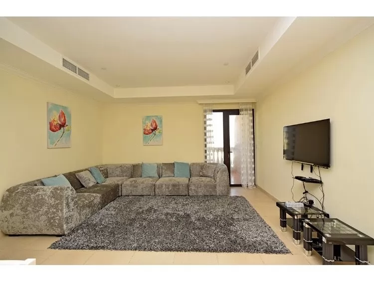 Residential Ready 2 Bedrooms S/F Apartment  for sale in The-Pearl-Qatar , Doha-Qatar #18836 - 1  image 
