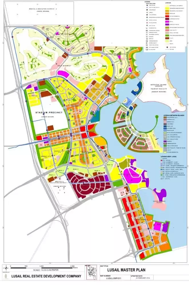Земельные участки Готовая недвижимость Земля смешанного использования  продается в Аль-Садд , Доха #18994 - 1  image 