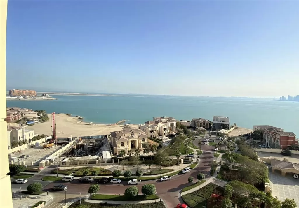Residential Ready Property 2 Bedrooms U/F Apartment  for sale in The-Pearl-Qatar , Doha-Qatar #19376 - 1  image 