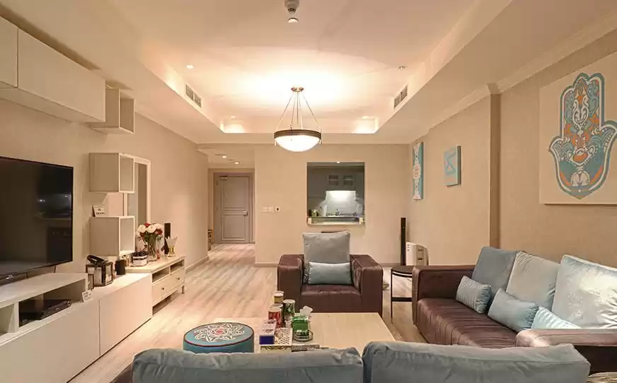 Residencial Listo Propiedad 1 dormitorio F / F Apartamento  venta en al-sad , Doha #19413 - 1  image 