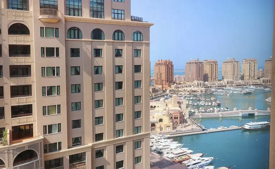 Residential Ready 1 Bedroom S/F Apartment  for sale in The-Pearl-Qatar , Doha-Qatar #19416 - 1  image 