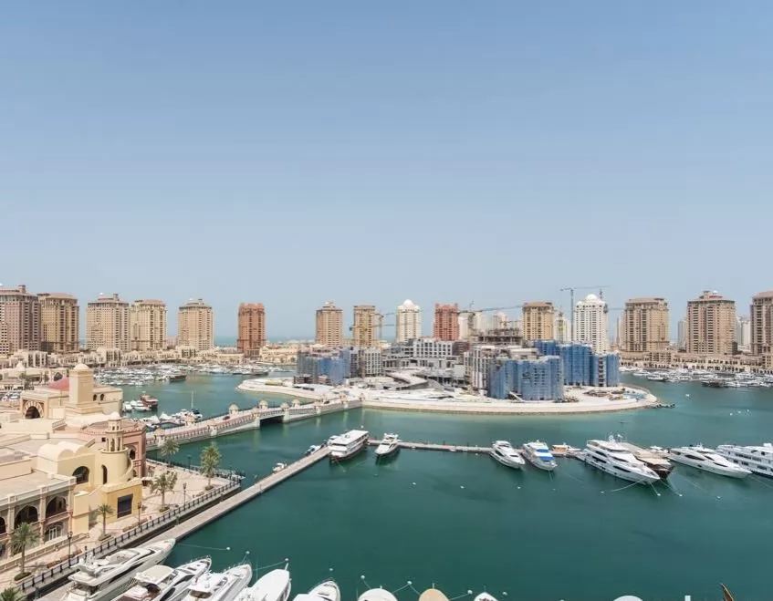 Residential Ready Property 1 Bedroom S/F Apartment  for sale in The-Pearl-Qatar , Doha-Qatar #19680 - 1  image 