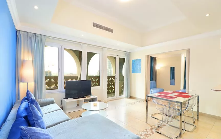 Residential Ready 1 Bedroom F/F Apartment  for sale in The-Pearl-Qatar , Doha-Qatar #19721 - 1  image 