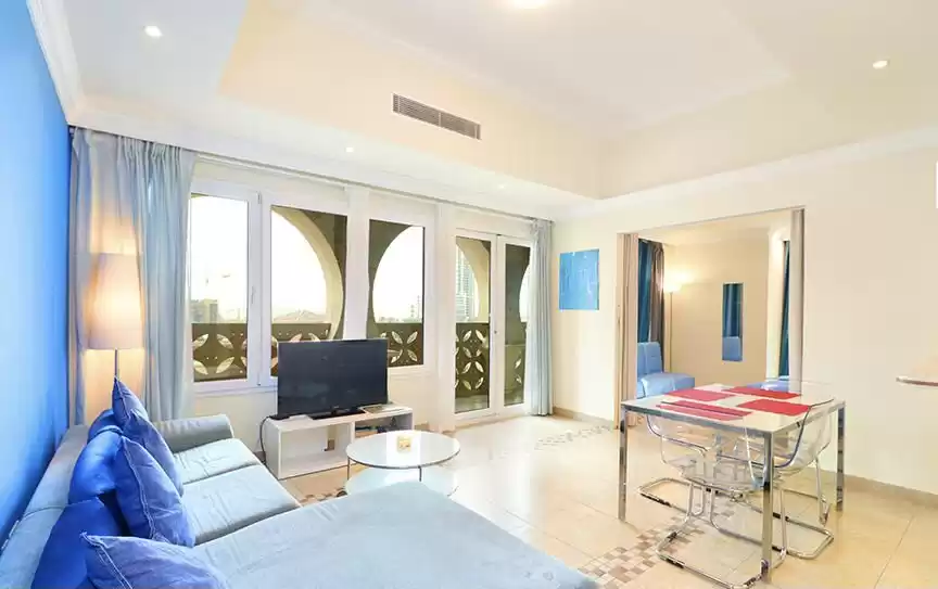 Residential Ready Property 1 Bedroom F/F Apartment  for sale in Al Sadd , Doha #19721 - 1  image 
