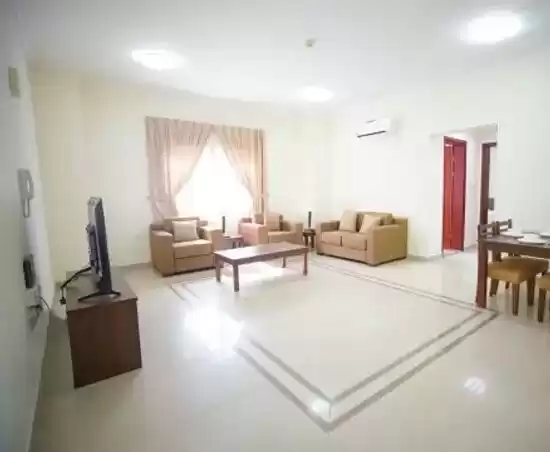 住宅 就绪物业 2 间卧室 楼/楼 公寓  出租 在 萨德 , 多哈 #20207 - 1  image 