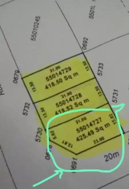 土地 就绪物业 混合用途土地  出售 在 萨德 , 多哈 #20263 - 1  image 