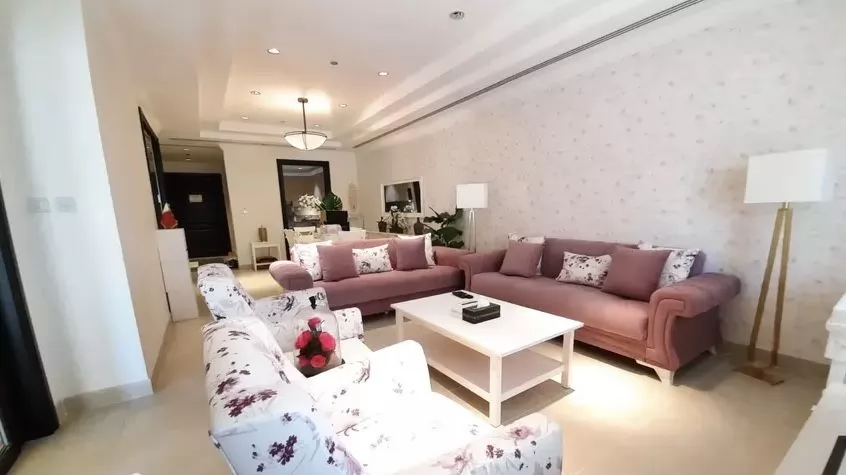 Residential Ready 2 Bedrooms F/F Apartment  for sale in The-Pearl-Qatar , Doha-Qatar #20290 - 1  image 