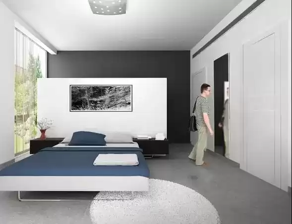 Жилой Готовая недвижимость 1 спальня С/Ж Квартира  продается в Доха #20300 - 1  image 