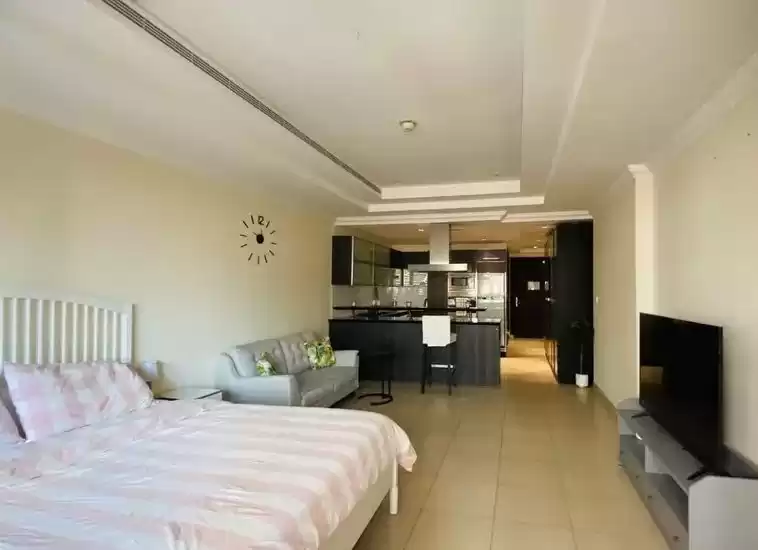 Residential Ready Property Studio F/F Apartment  for sale in Al Sadd , Doha #20303 - 1  image 
