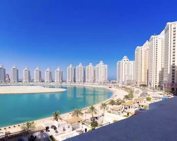 Residencial Listo Propiedad 2 + habitaciones de servicio S / F Apartamento  venta en al-sad , Doha #20344 - 1  image 