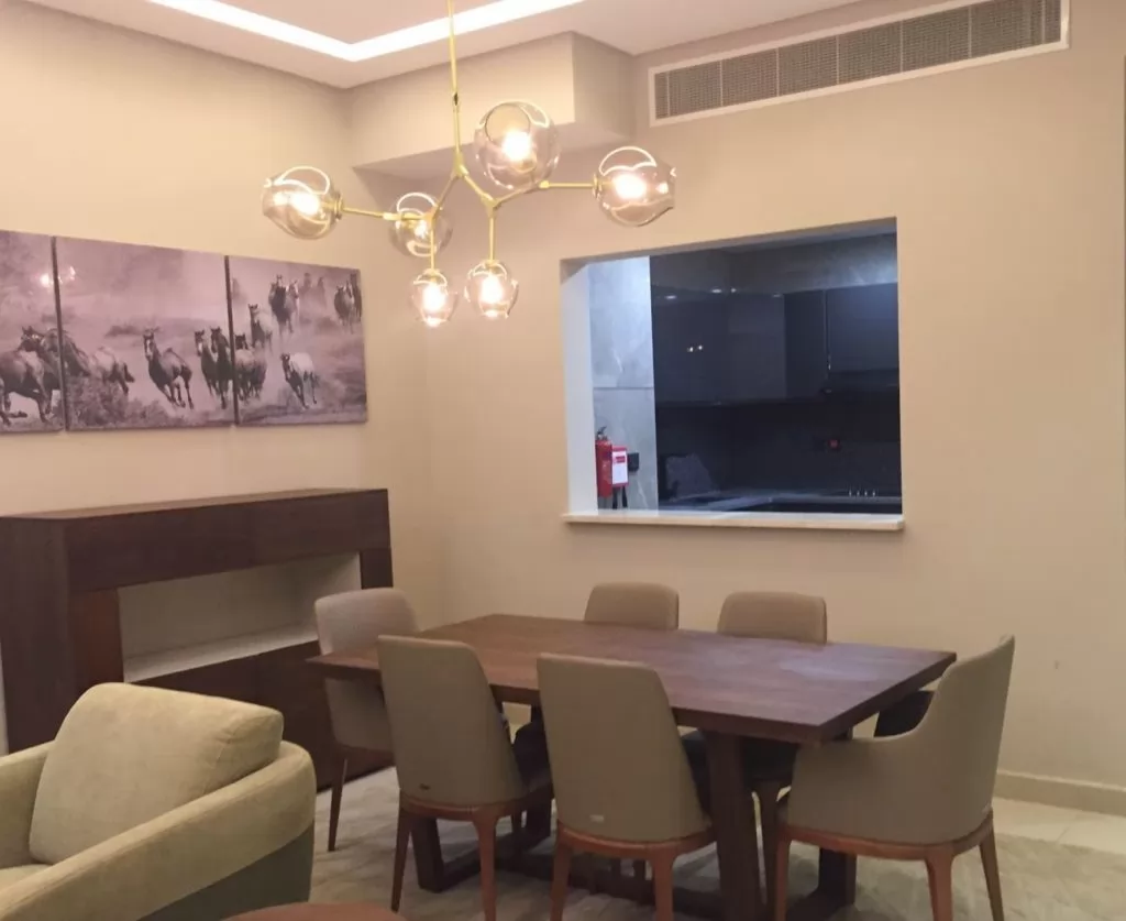Residential Ready Property 1 Bedroom F/F Apartment  for rent in Doha-Qatar #20372 - 1  image 