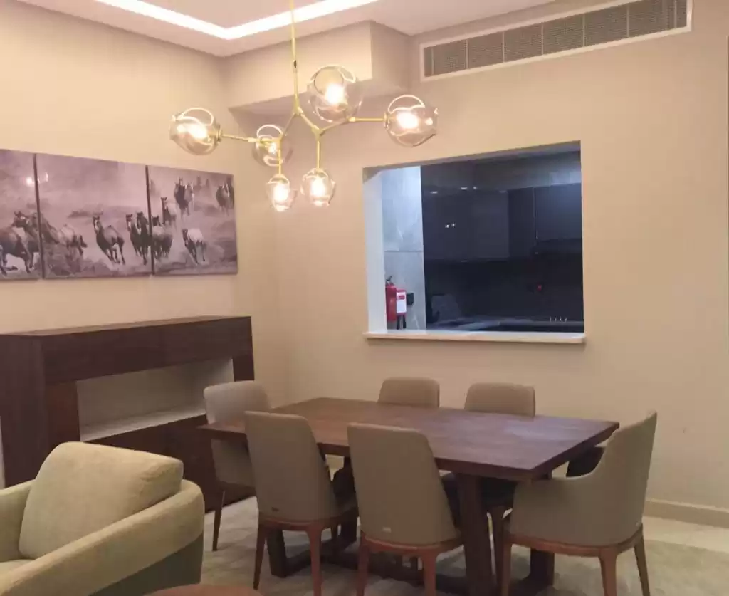 Résidentiel Propriété prête 1 chambre F / F Appartement  a louer au Doha #20372 - 1  image 