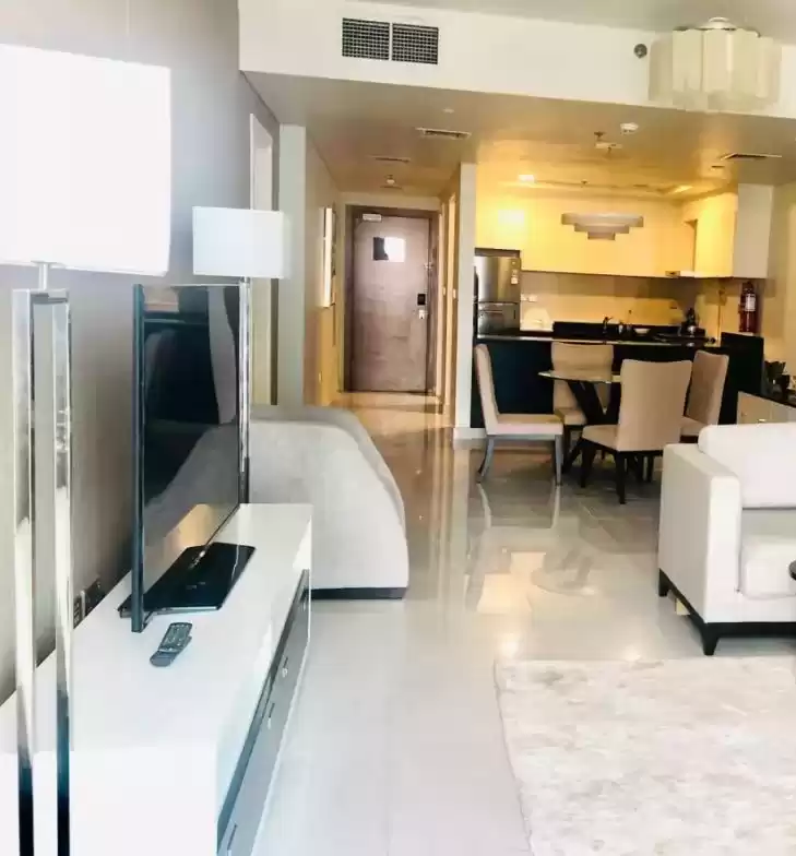Résidentiel Propriété prête 1 chambre F / F Appartement  a louer au Al-Sadd , Doha #20472 - 1  image 