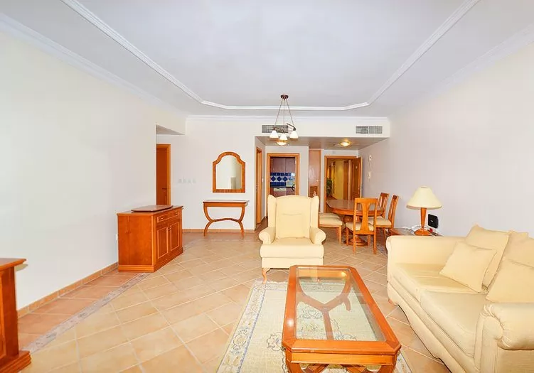 Residential Ready Property 2 Bedrooms F/F Apartment  for rent in Doha-Qatar #20559 - 1  image 