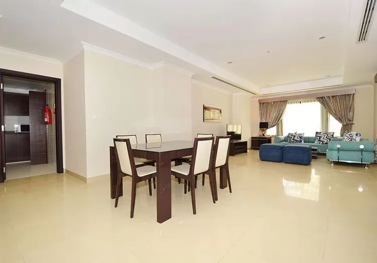 yerleşim Hazır Mülk 1 yatak odası F/F Apartman  kiralık içinde Doha #20562 - 1  image 