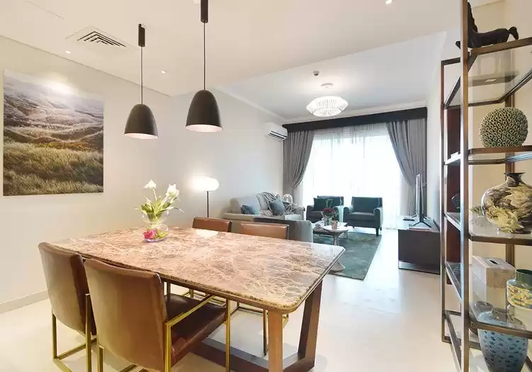 Résidentiel Propriété prête 1 chambre F / F Appartement  a louer au Doha #20565 - 1  image 