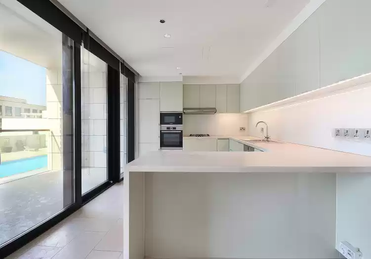 Wohn Klaar eigendom 2 Schlafzimmer S/F Wohnung  zu vermieten in Doha #20636 - 1  image 