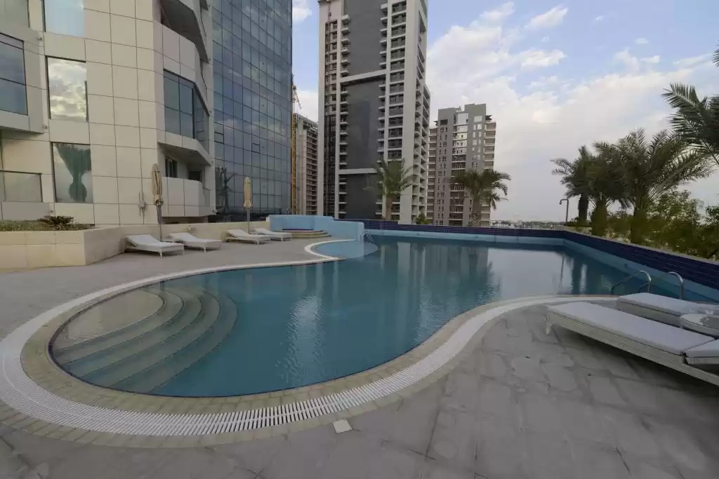 Residential Ready Property 2 Bedrooms F/F Apartment  for sale in Doha #20883 - 1  image 