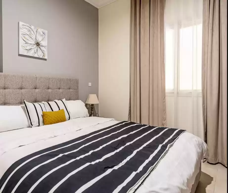 Residencial Listo Propiedad 1 dormitorio F / F Apartamento  alquiler en al-sad , Doha #21100 - 1  image 