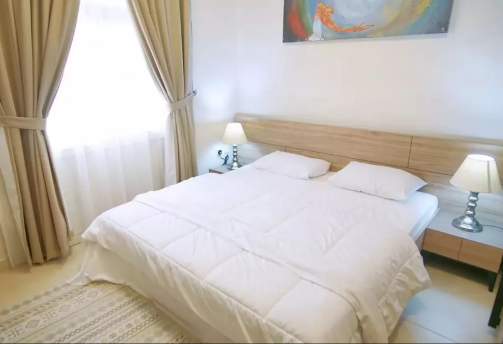 Wohn Klaar eigendom 1 Schlafzimmer F/F Wohnung  zu vermieten in Doha #21130 - 1  image 